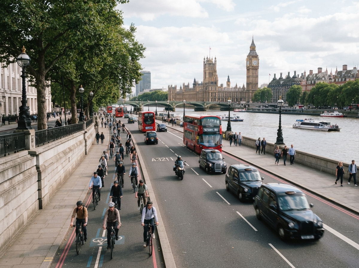 Embankment, Westminster, London