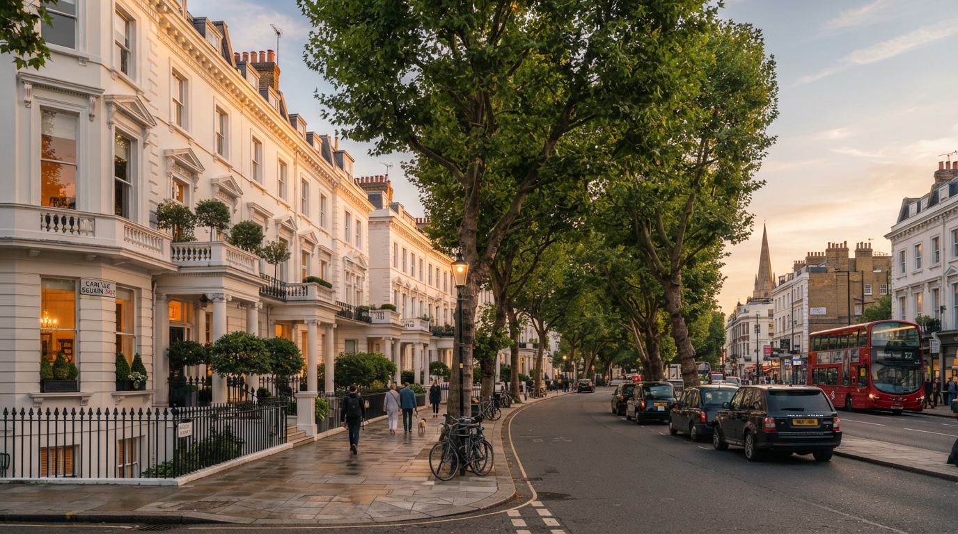 Chelsea, London — elegant residential streets