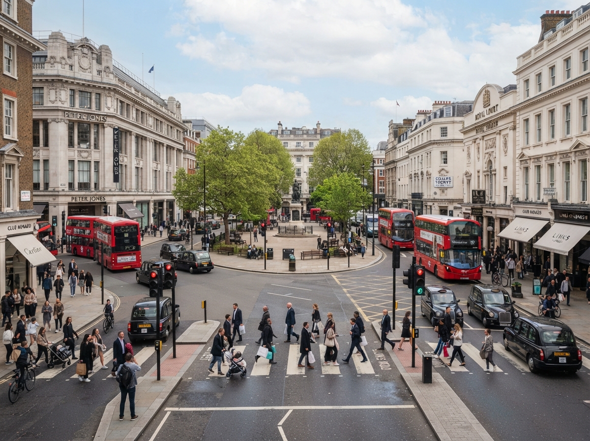 Sloane Square, Chelsea, London