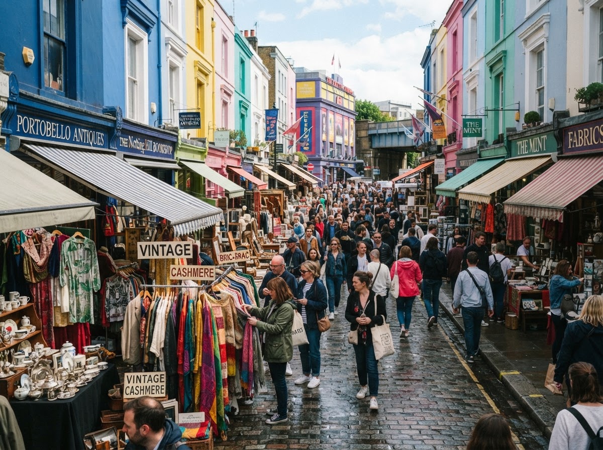 Portobello Road, Notting Hill, London