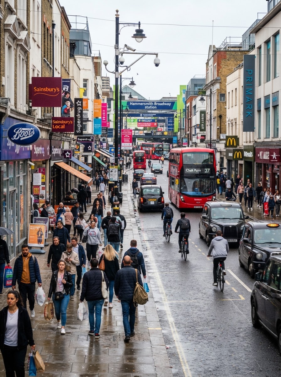 King Street, Hammersmith, London
