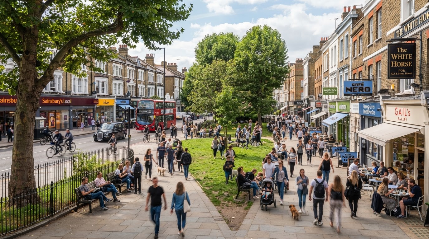 Parsons Green, Fulham, London