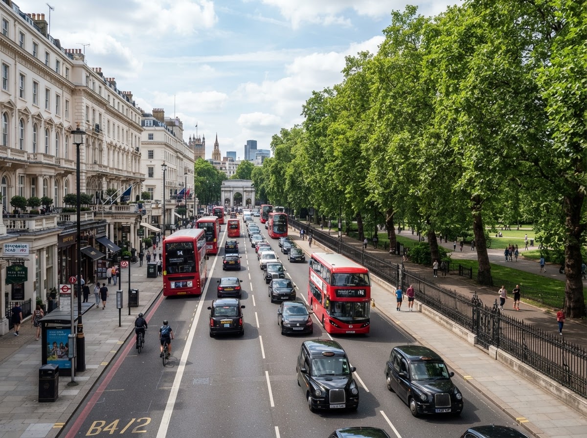 Bayswater Road, Paddington, London