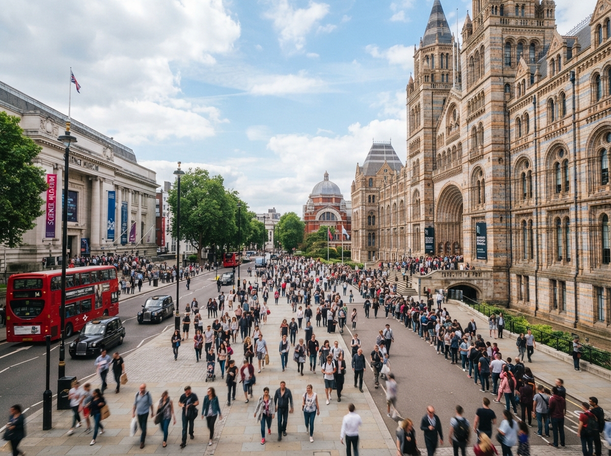 Exhibition Road, South Kensington, London
