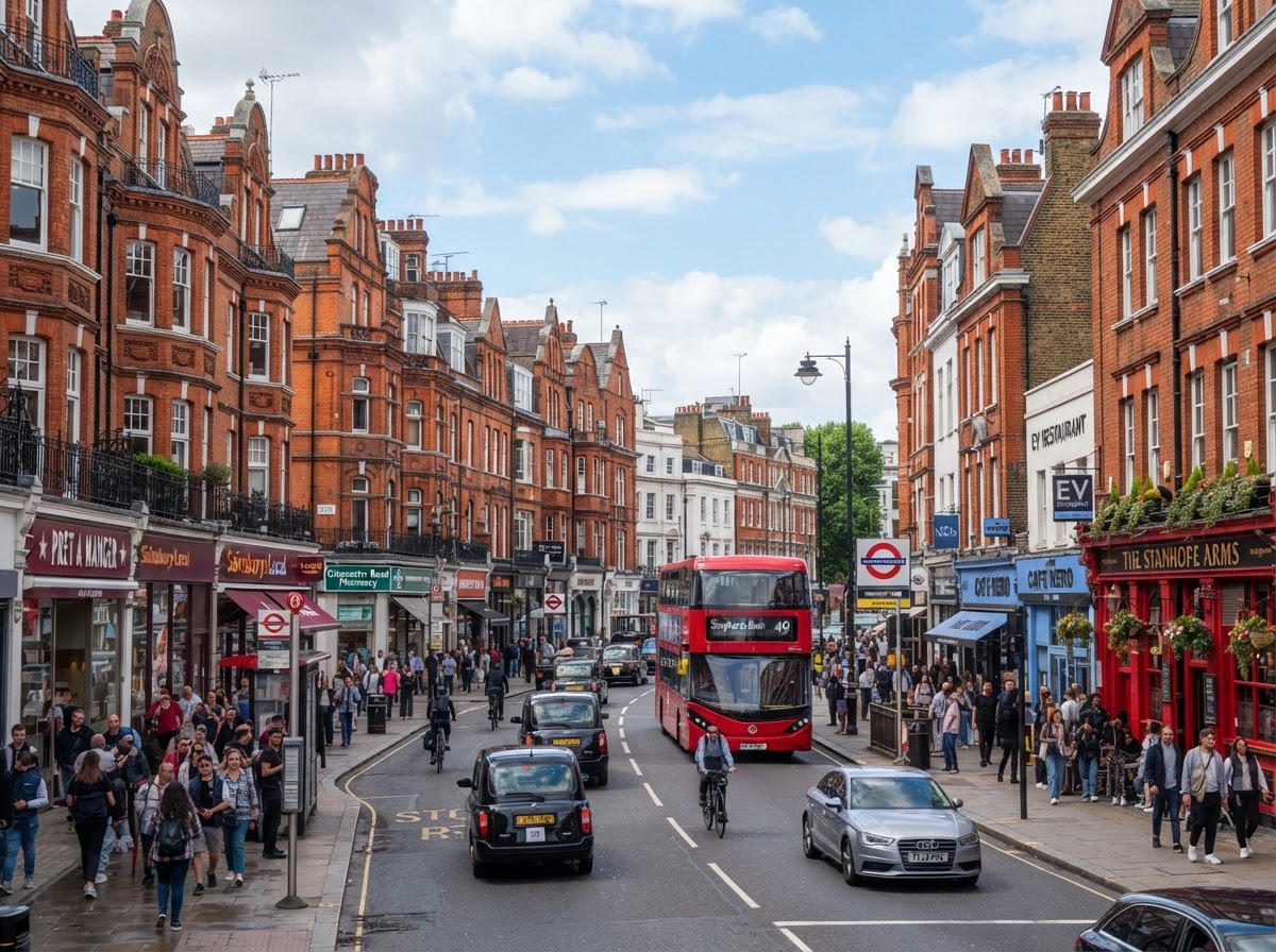 Gloucester Road, South Kensington, London