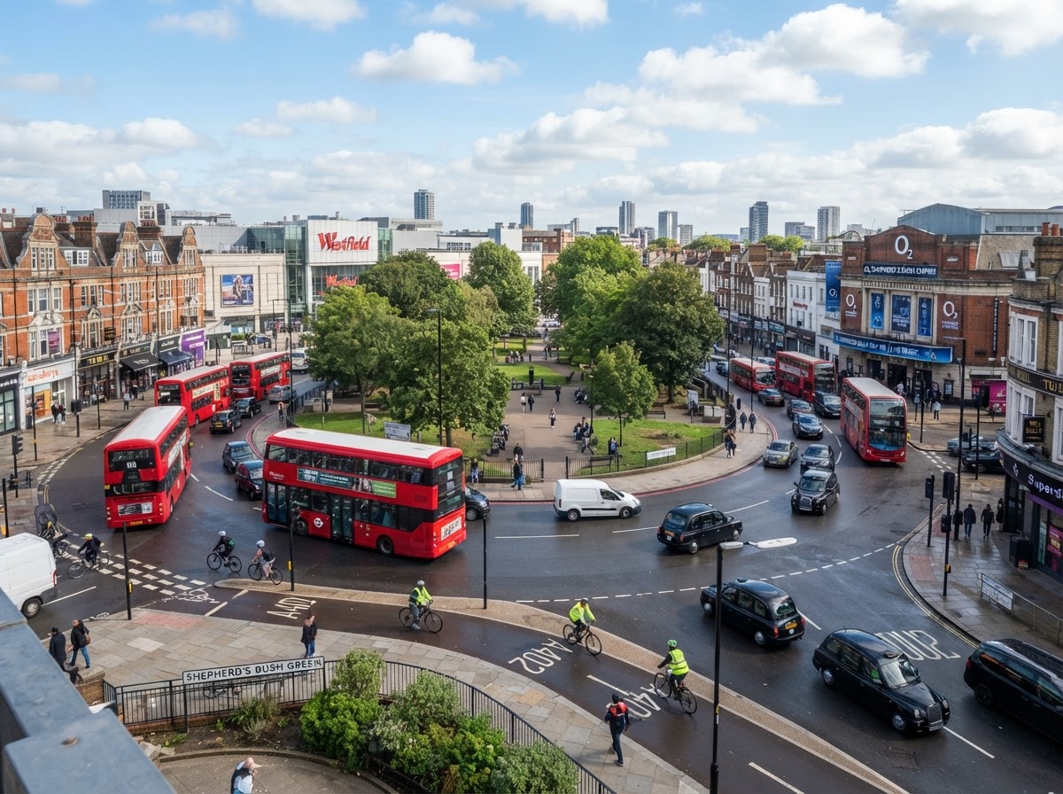 Shepherd's Bush Green, Holland Park, London
