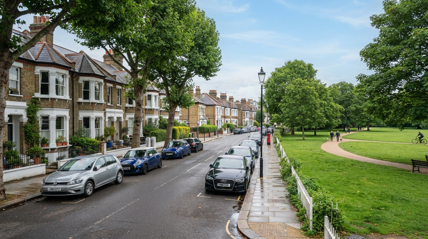 Eel Brook Common, Fulham, London