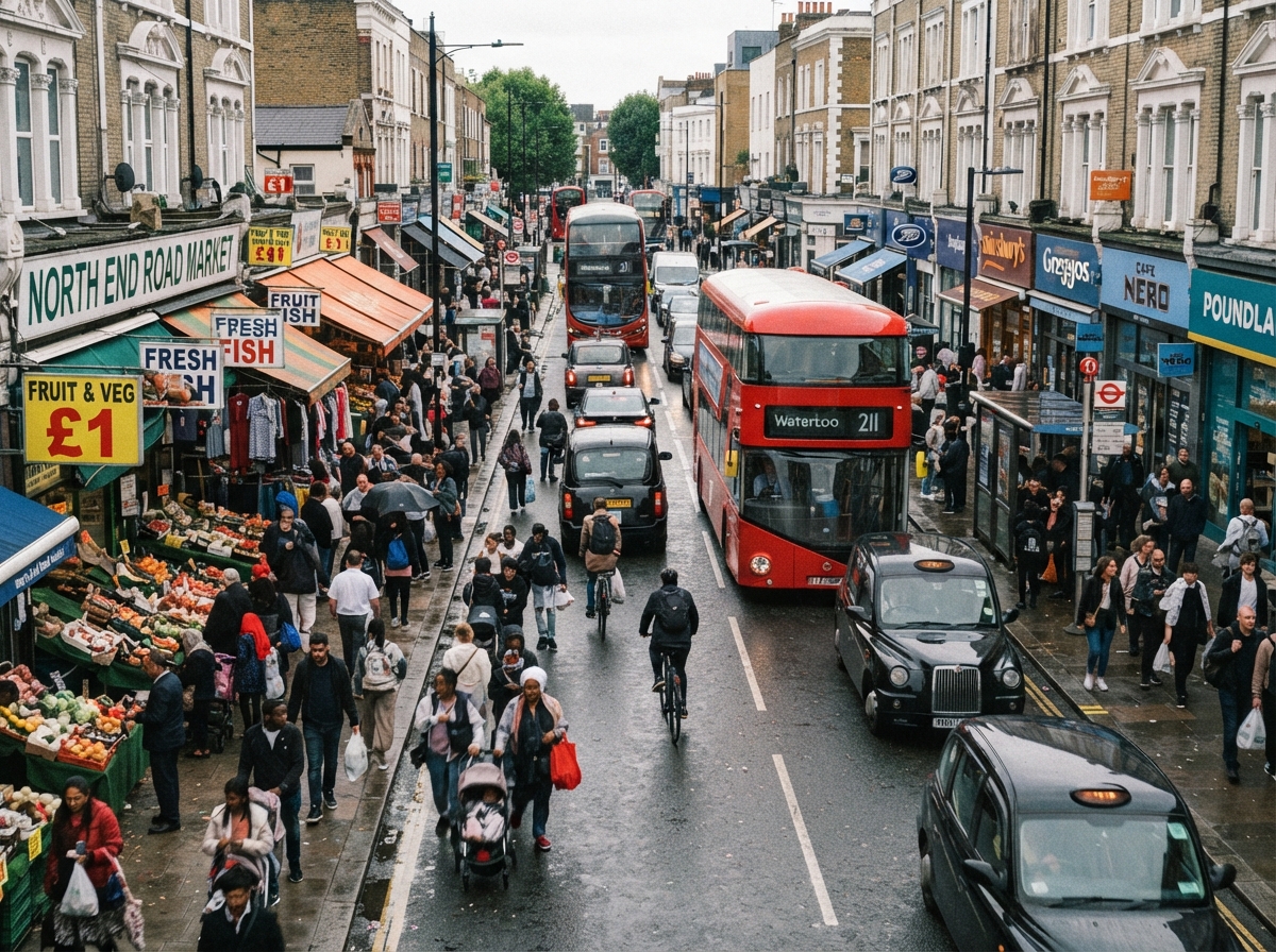 North End Road, West Kensington, London