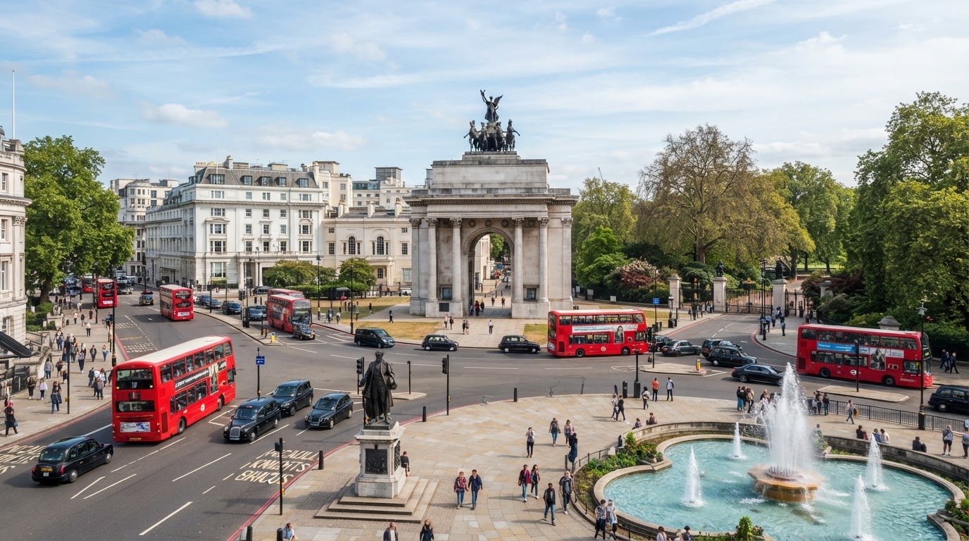 Hyde Park Corner, Knightsbridge, London