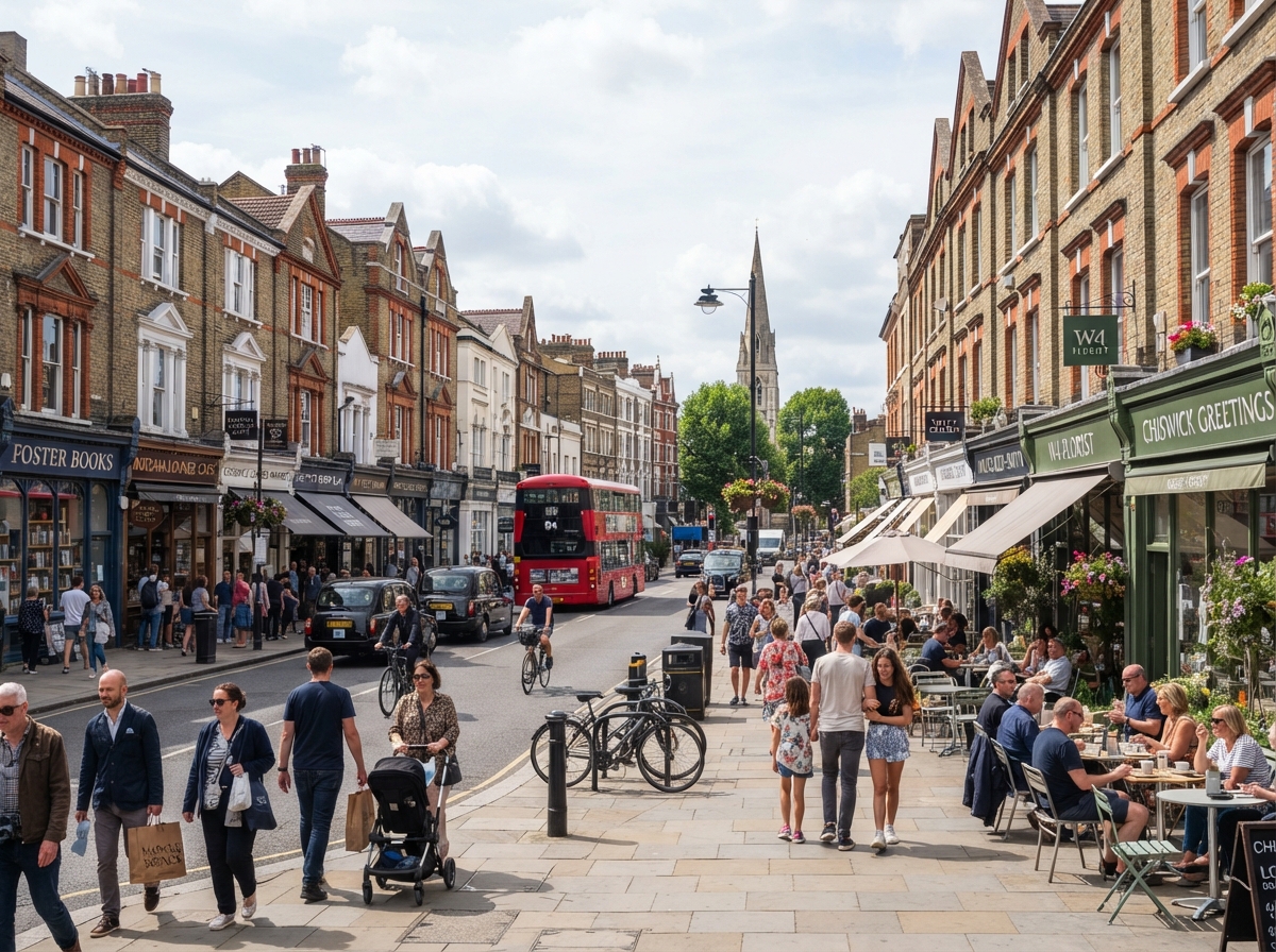 Turnham Green Terrace, Chiswick, London