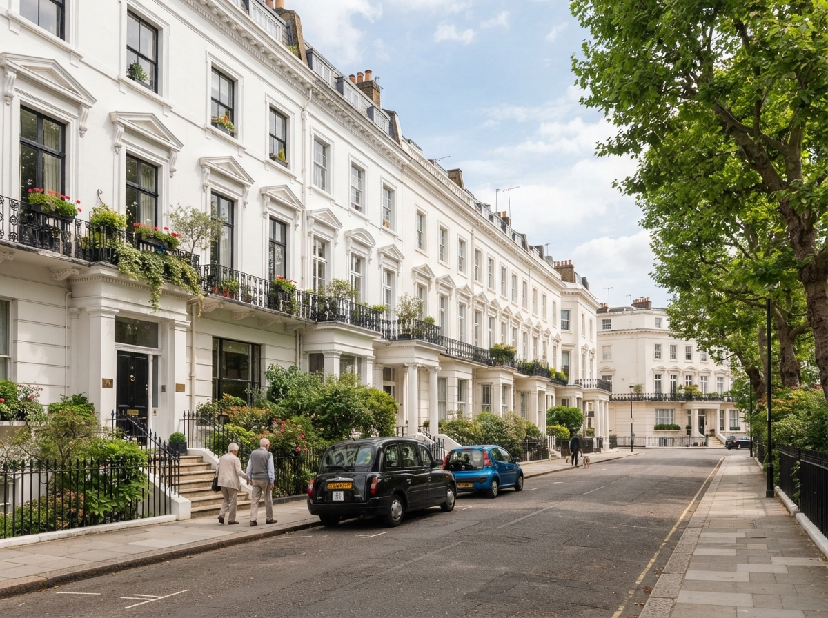 Gloucester Terrace, Paddington, London