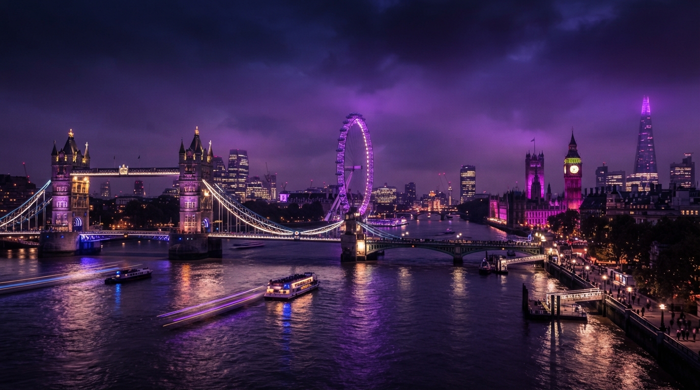 London by Night driving experience