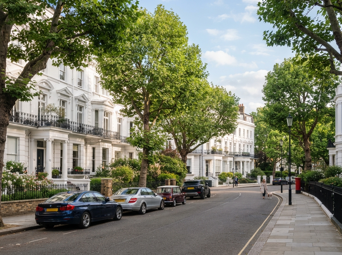 Campden Hill Road, Kensington, London