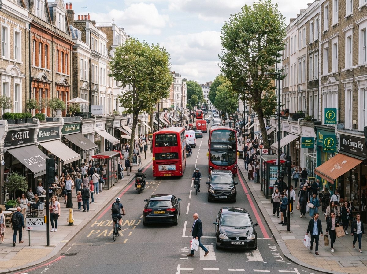 Holland Park Avenue, Holland Park, London