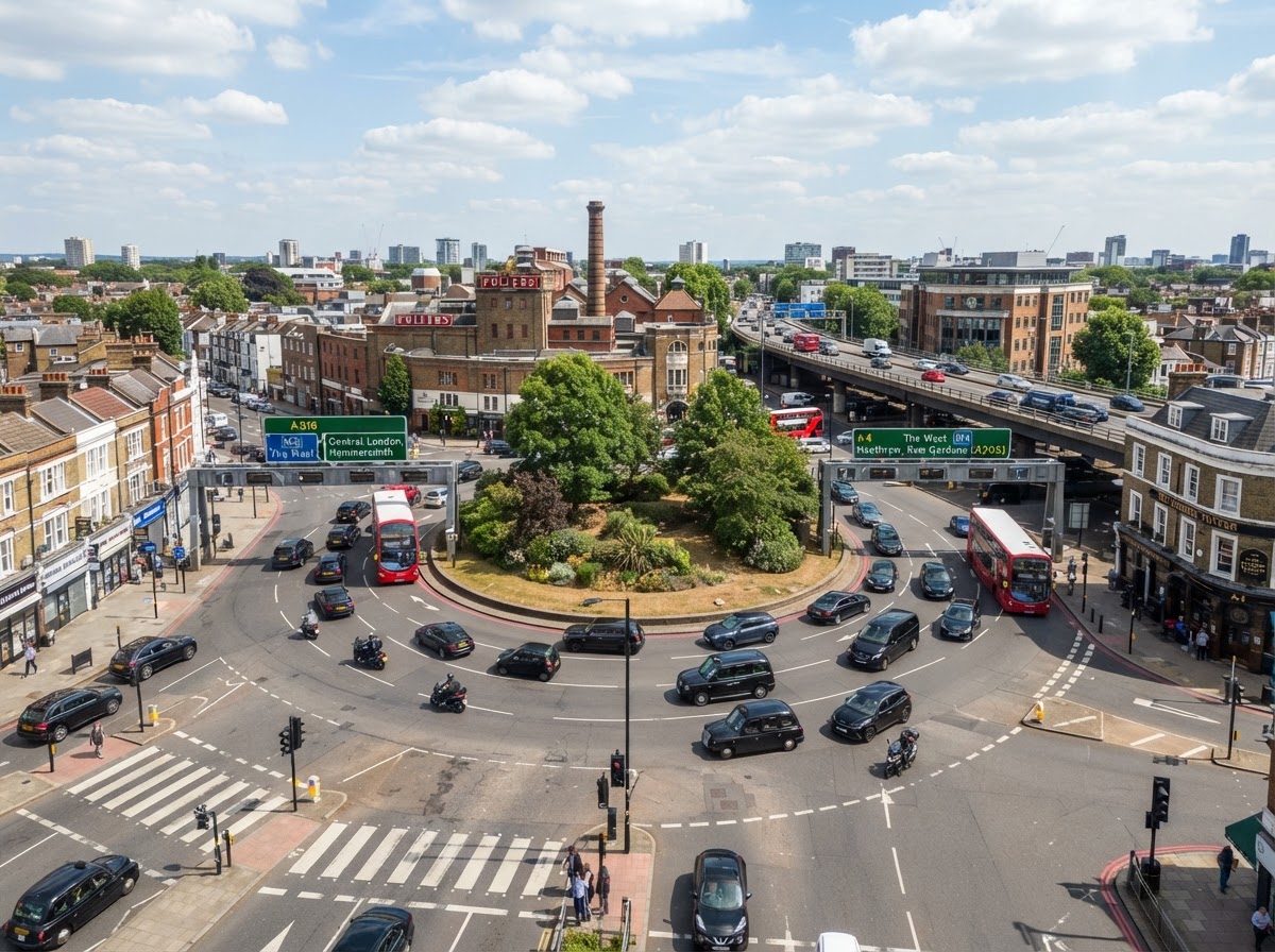 Hogarth Roundabout, Chiswick, London
