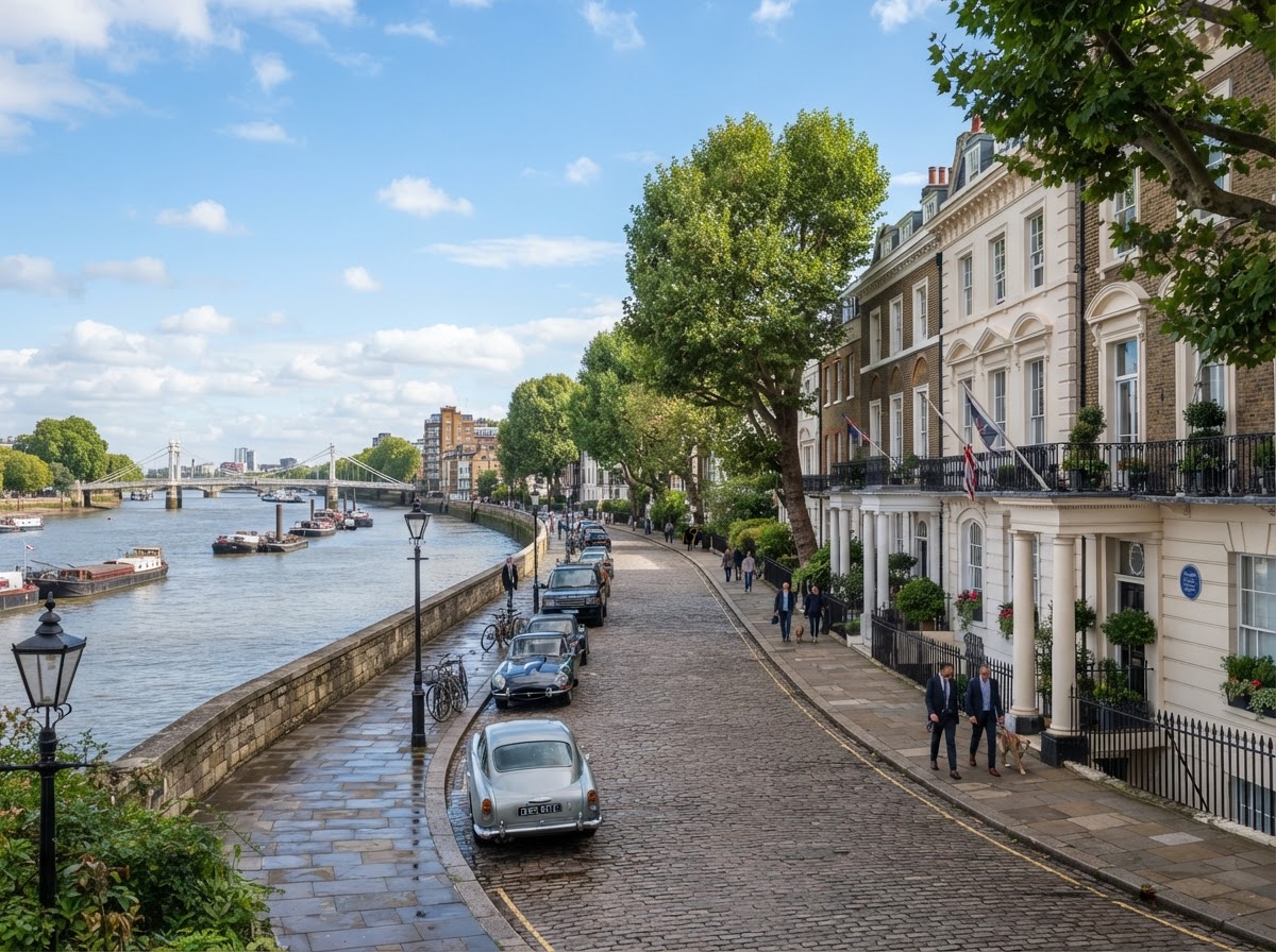 Cheyne Walk, Chelsea, London