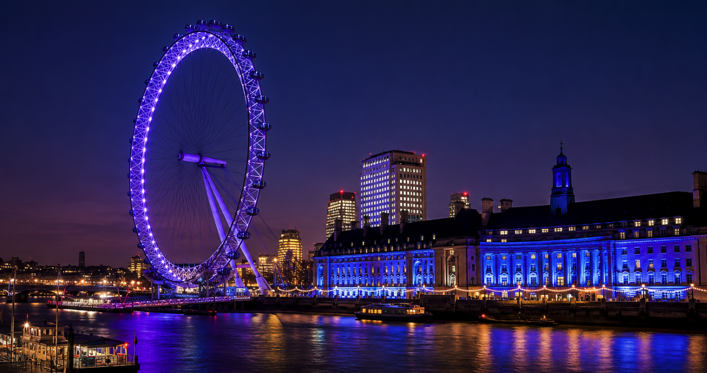 London by Night Driving