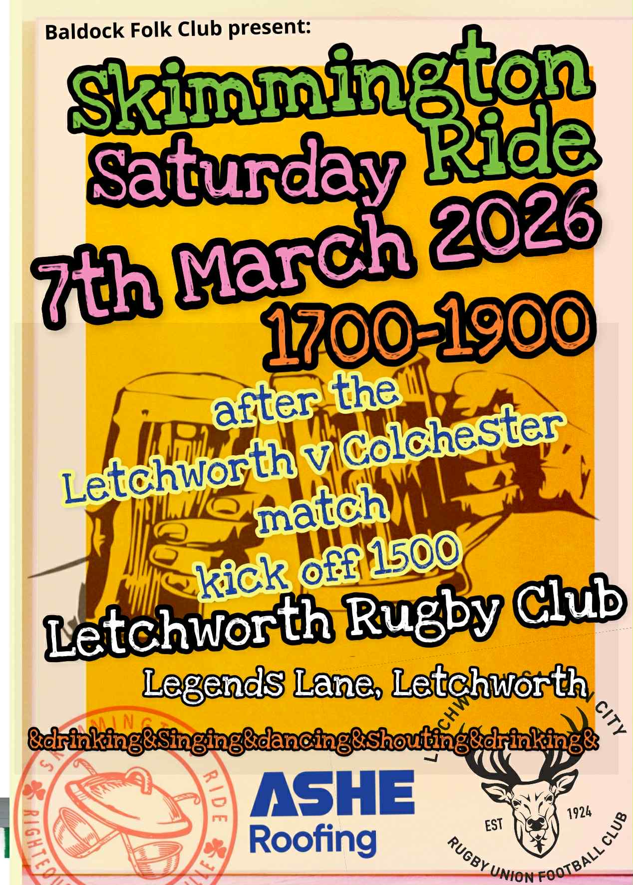 Skimmington Ride Flyer