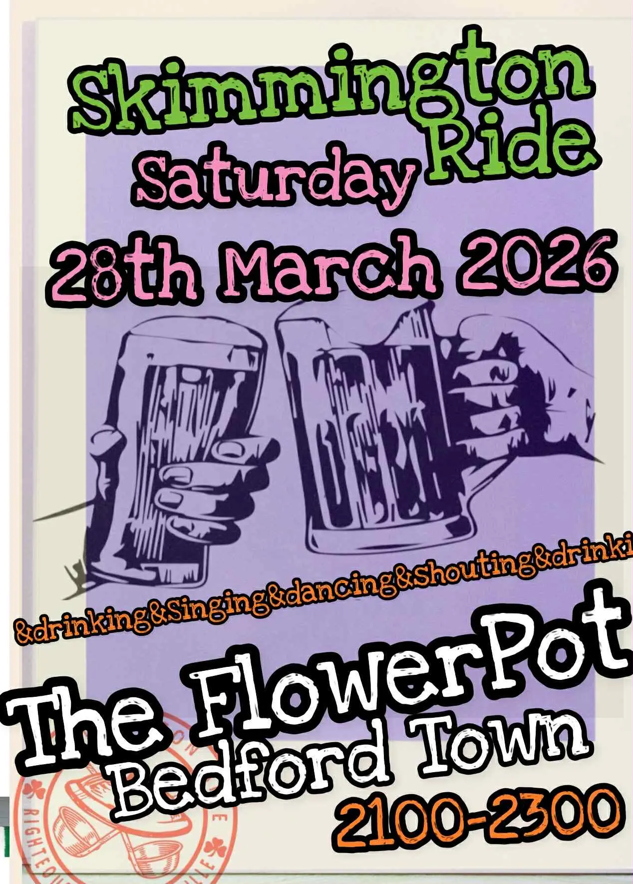 Skimmington Ride Flyer