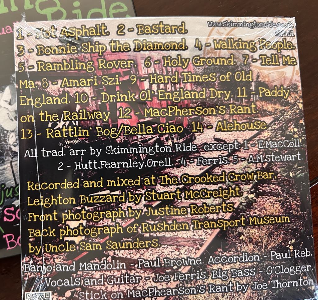 CD Back Cover