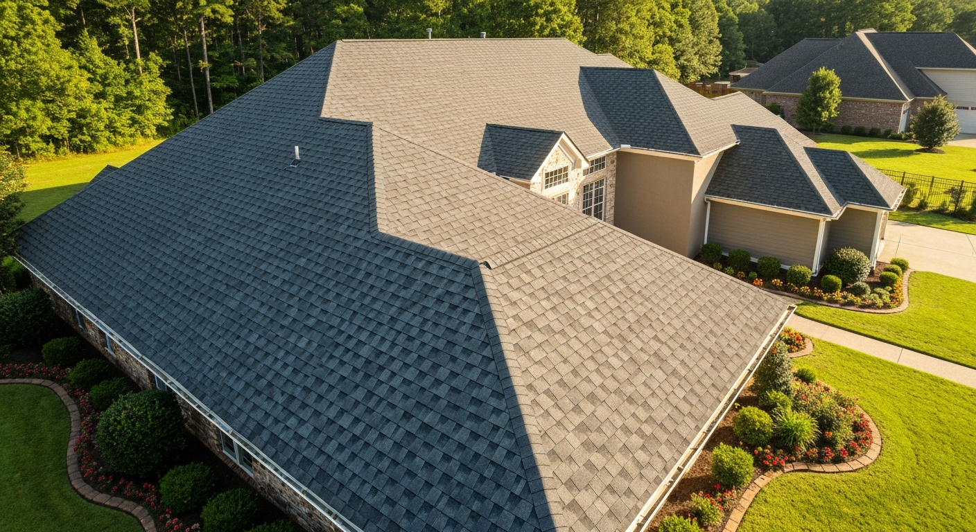 Roof replacement project in Millbrook, AL