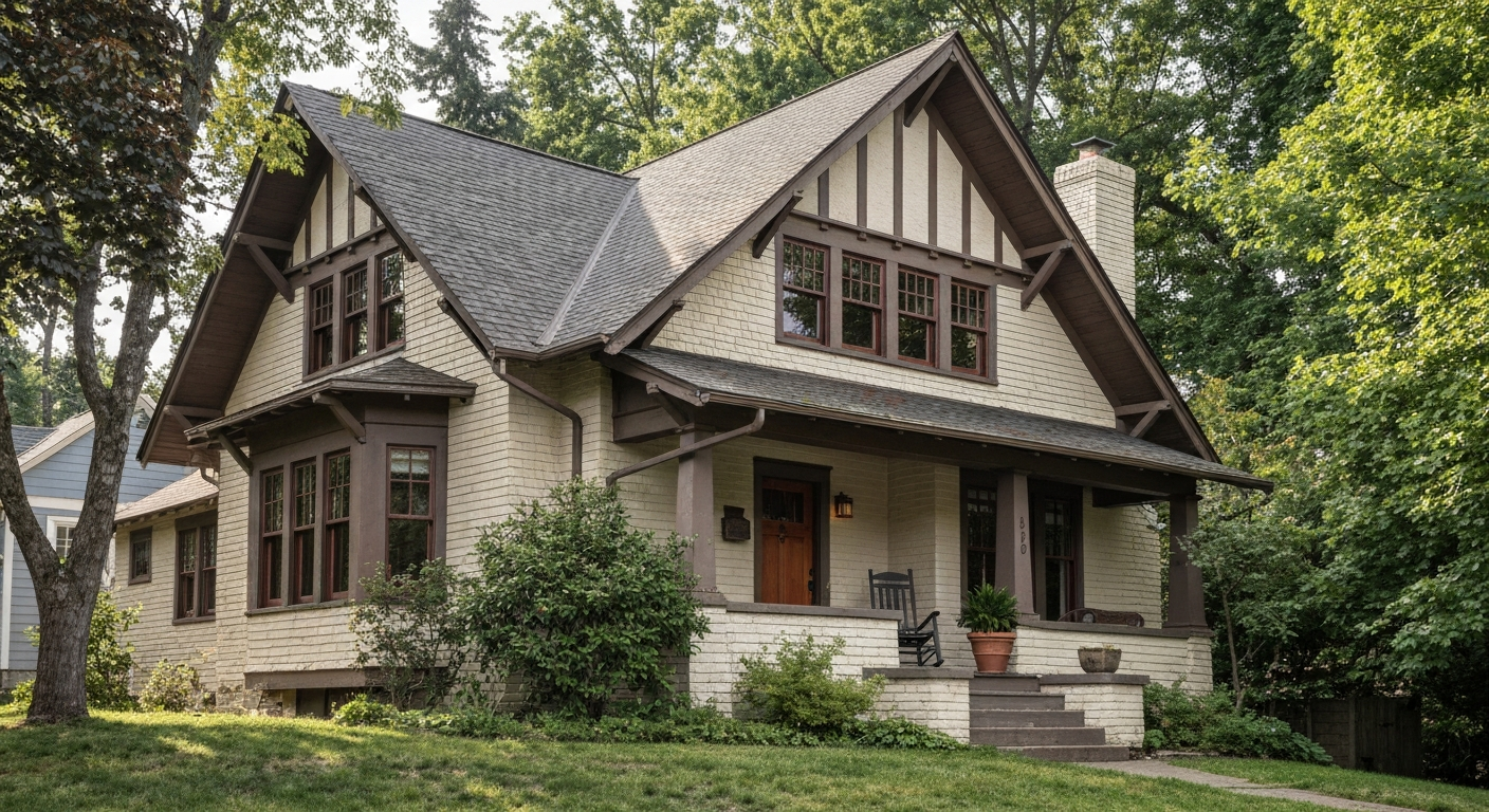 Steep Pitch Roof