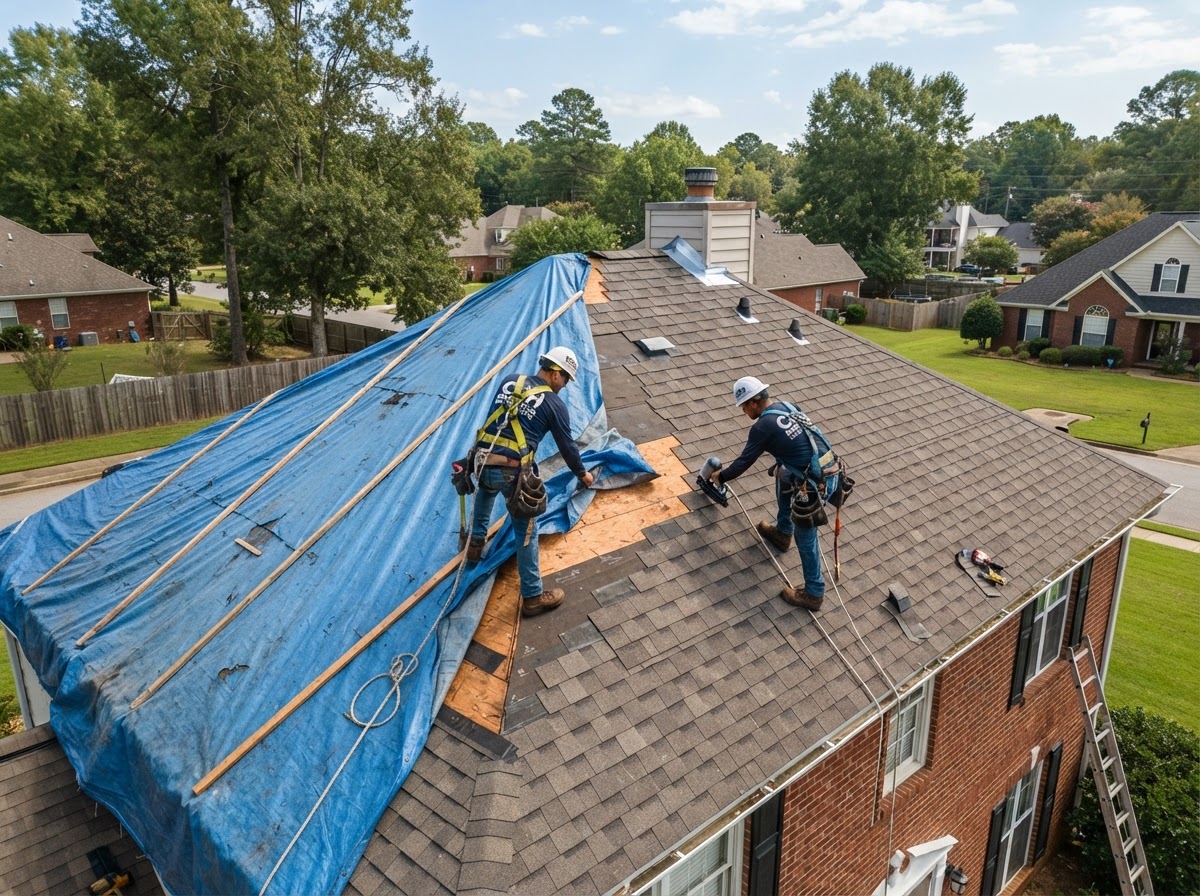 Insurance Claim Roof Repair