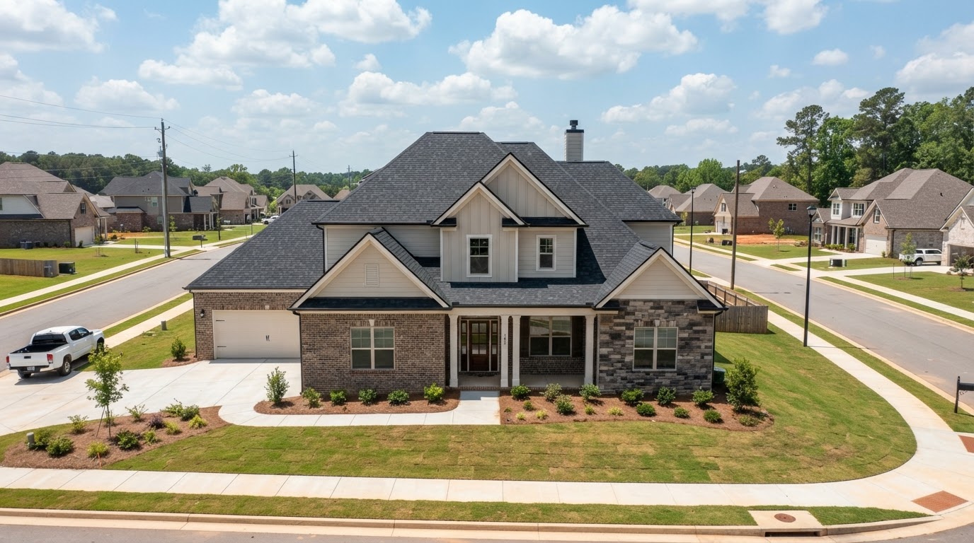 New Subdivision Roofing in Prattville