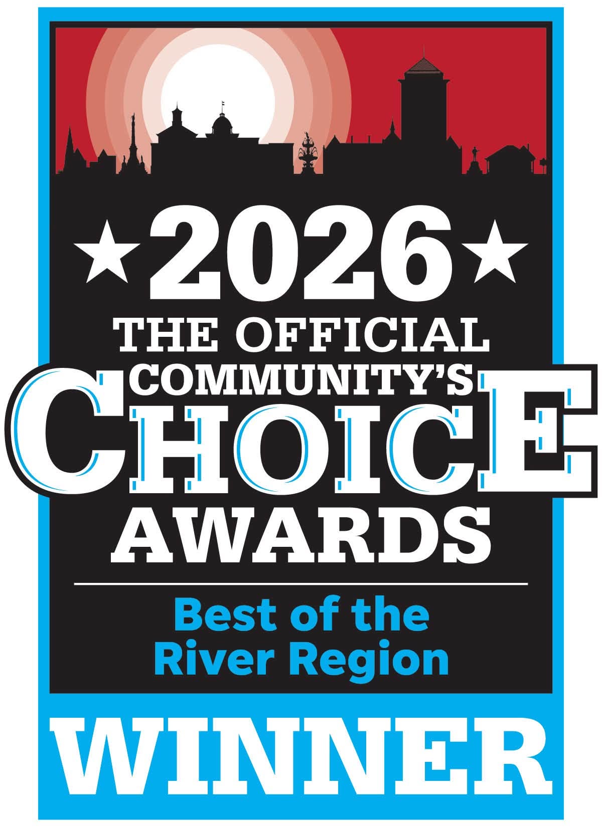 2026 Best of the River Region Winner - Community's Choice Awards