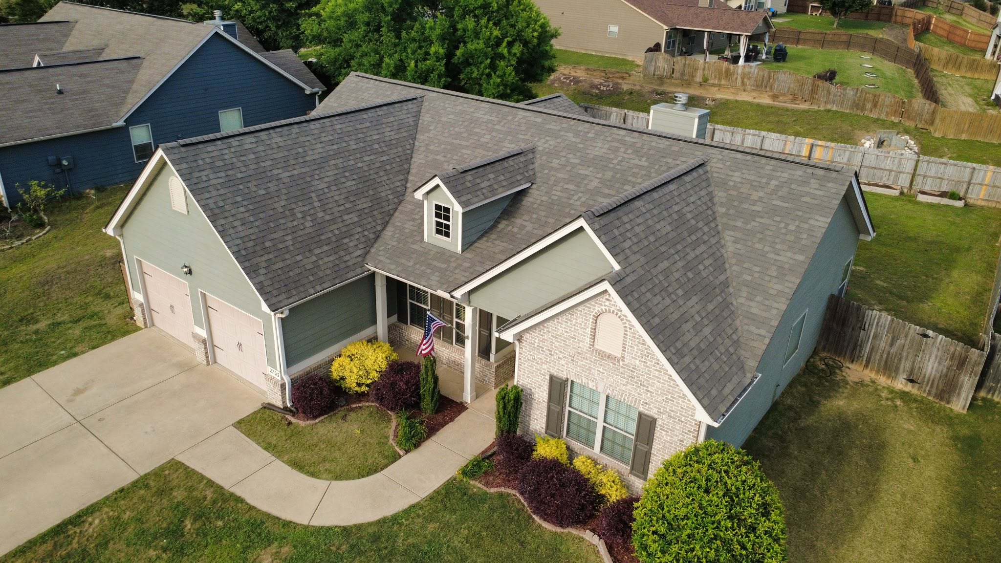 Premium residential roof in Alabama