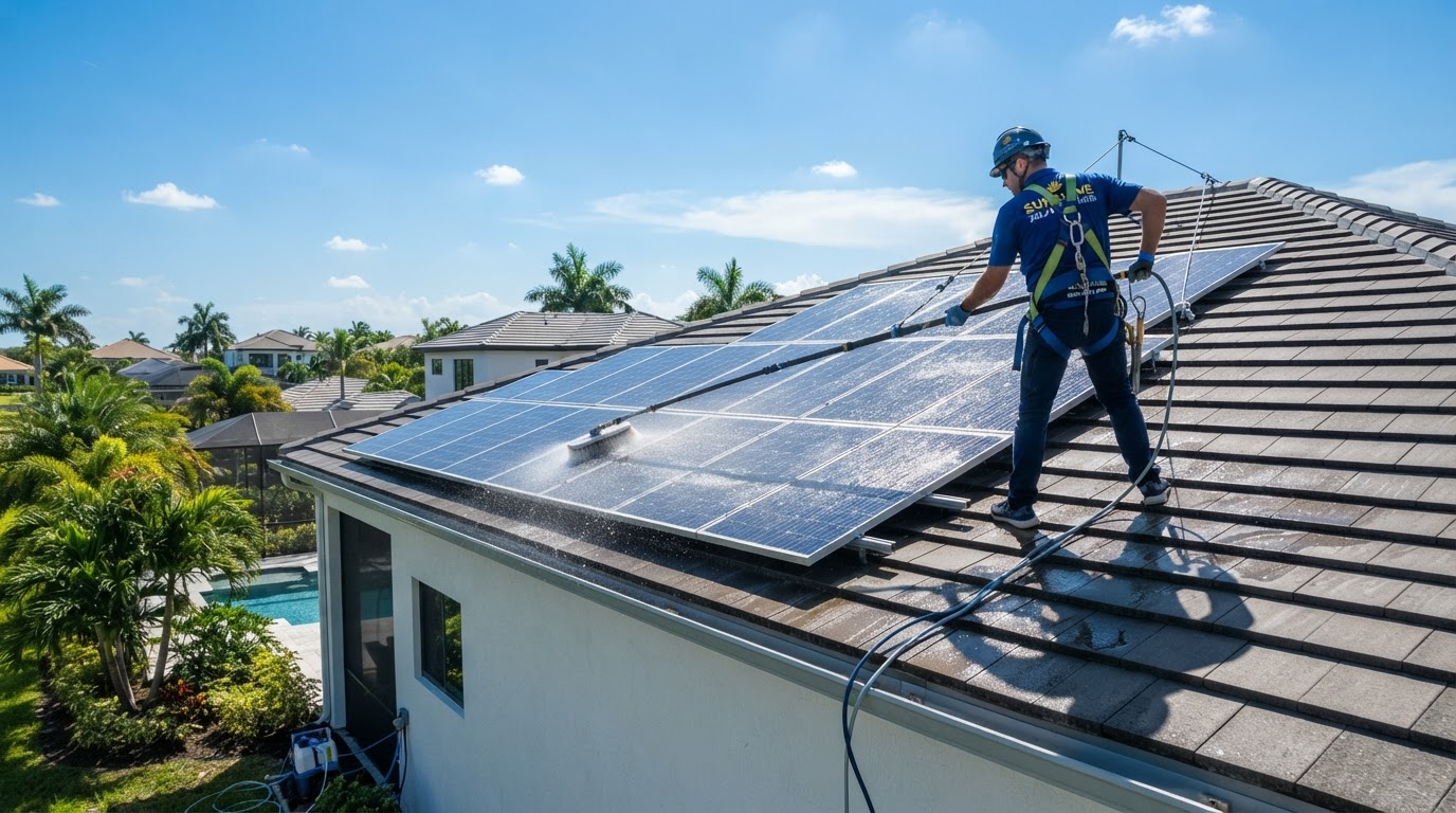 Solar Panel Cleaning