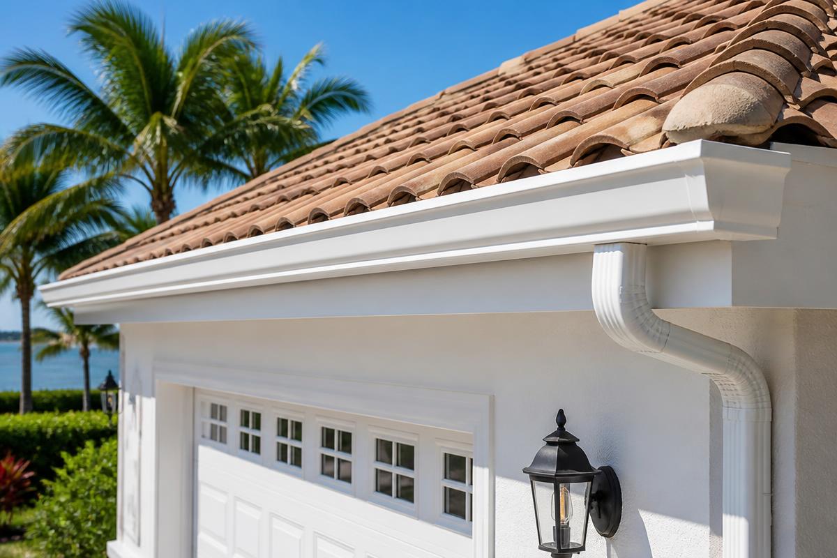 Flush downspouts
