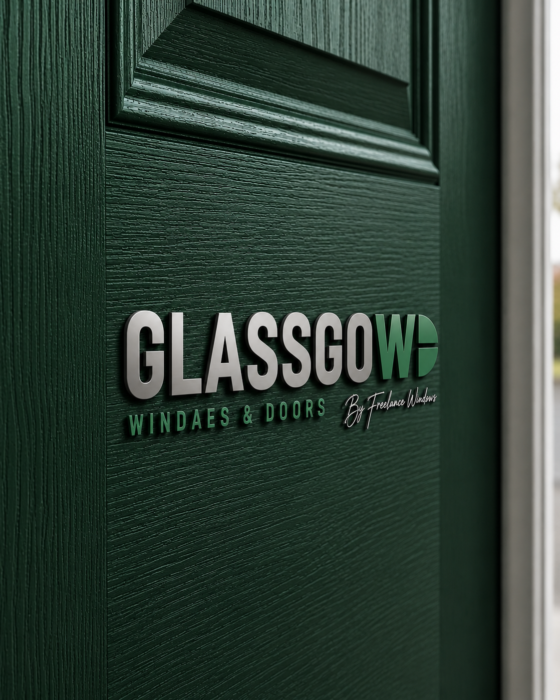 Heritage Green Door