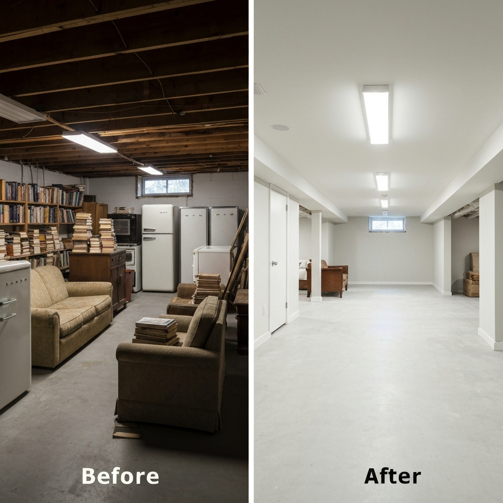 Basement Junk and Furniture Removal