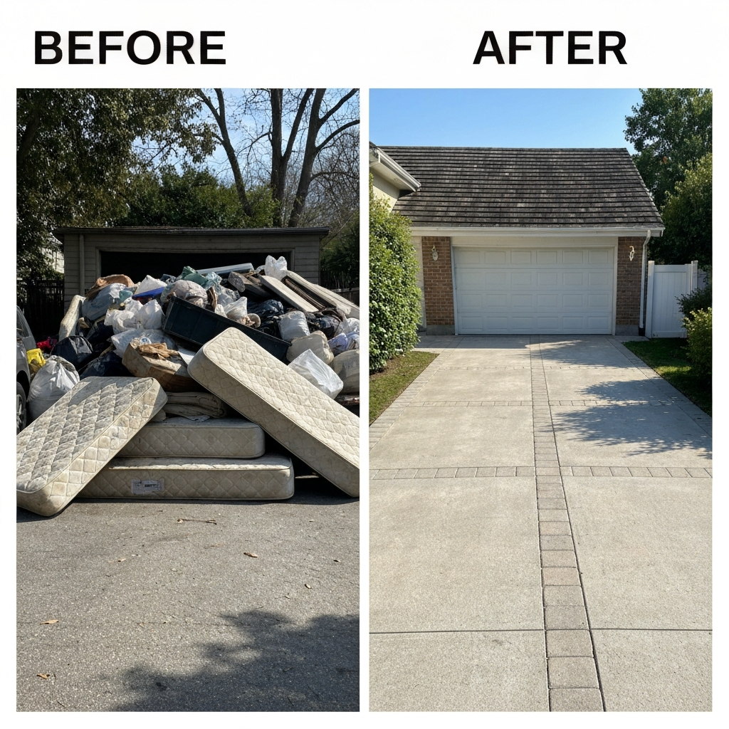 Driveway Junk and Mattress Removal