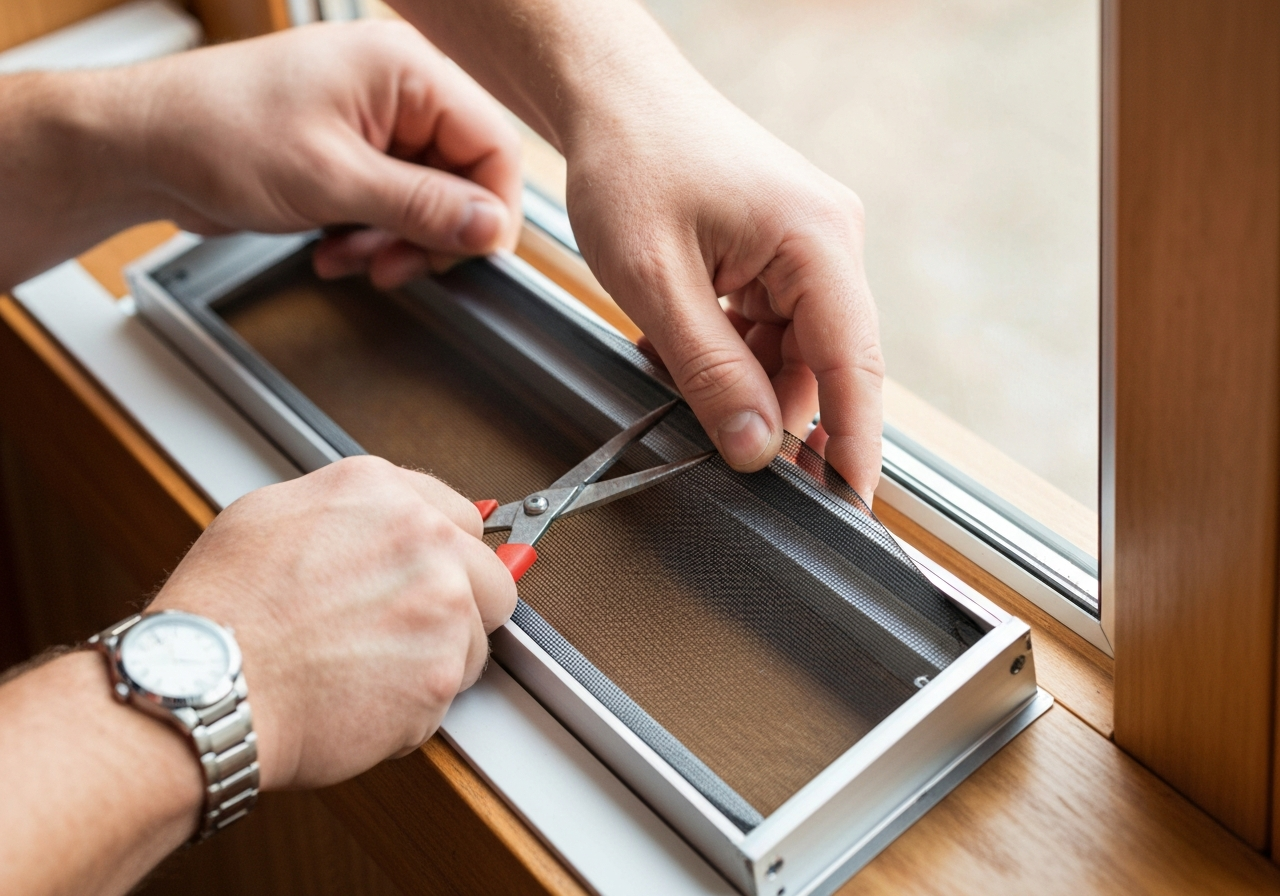 Residential Window Screen Repair