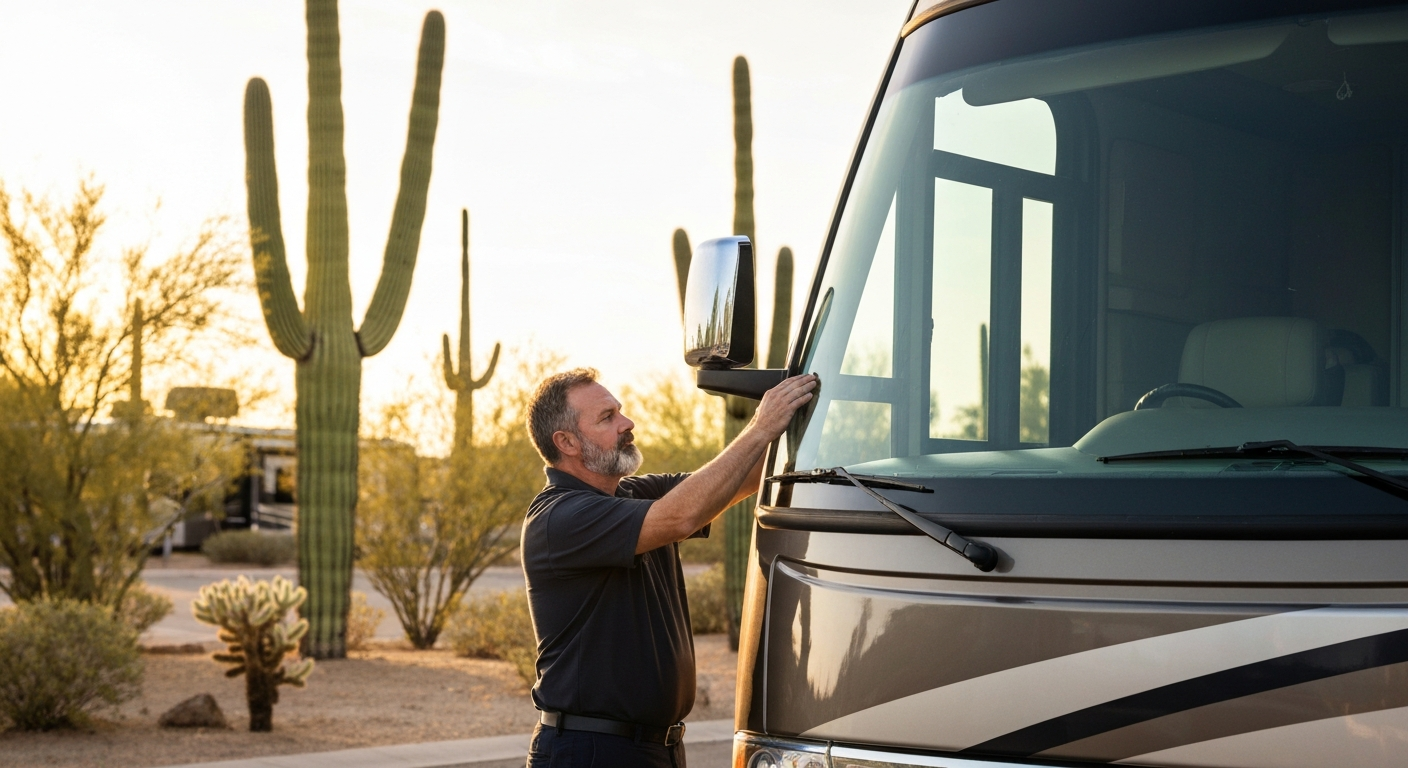 RV Glass Repair in Tucson