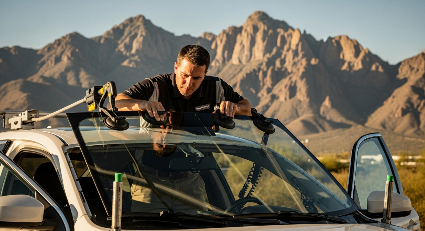 Professional Windshield Replacement in Tucson