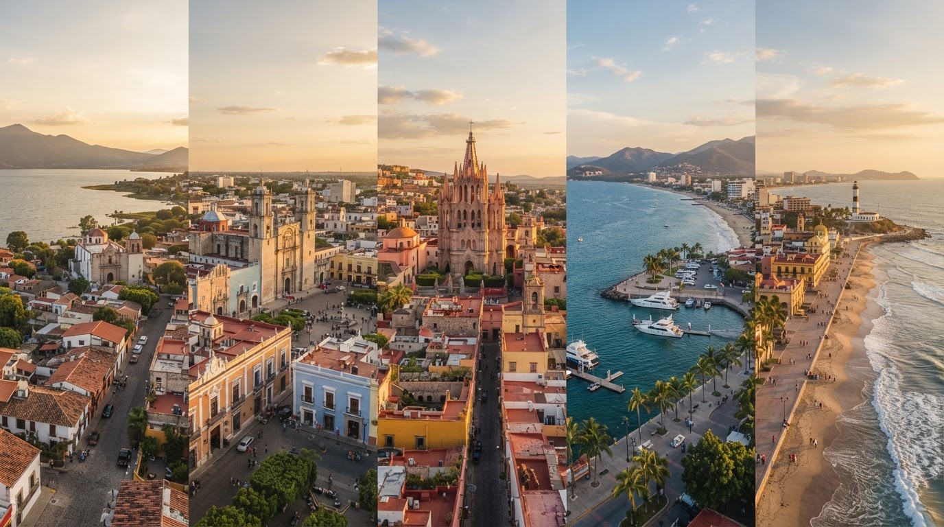 Five Mexican towns for Canadian retirees in 2026