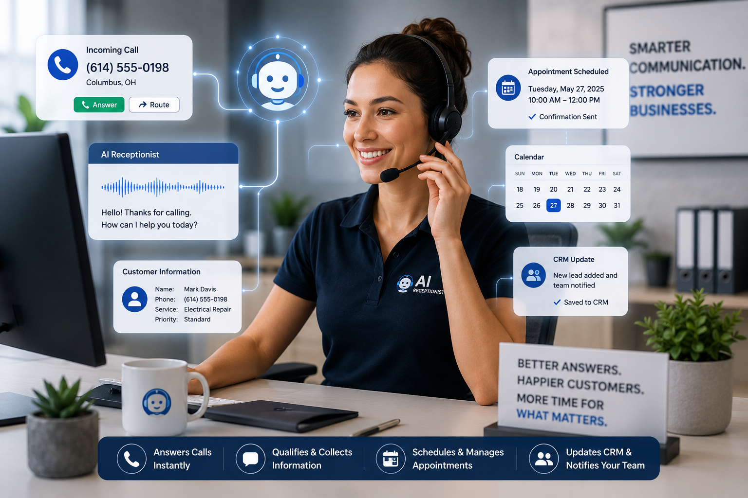 How Does an AI Receptionist Work? A Practical Guide for Home Service Businesses