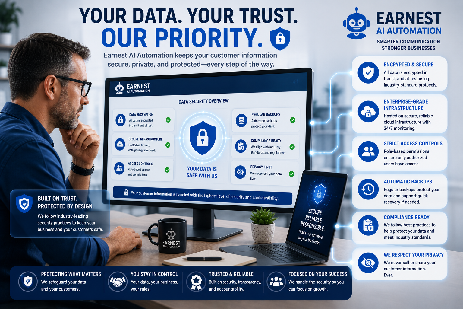 Is My Customer Information Secure? What Home Service Businesses Should Know About AI Security