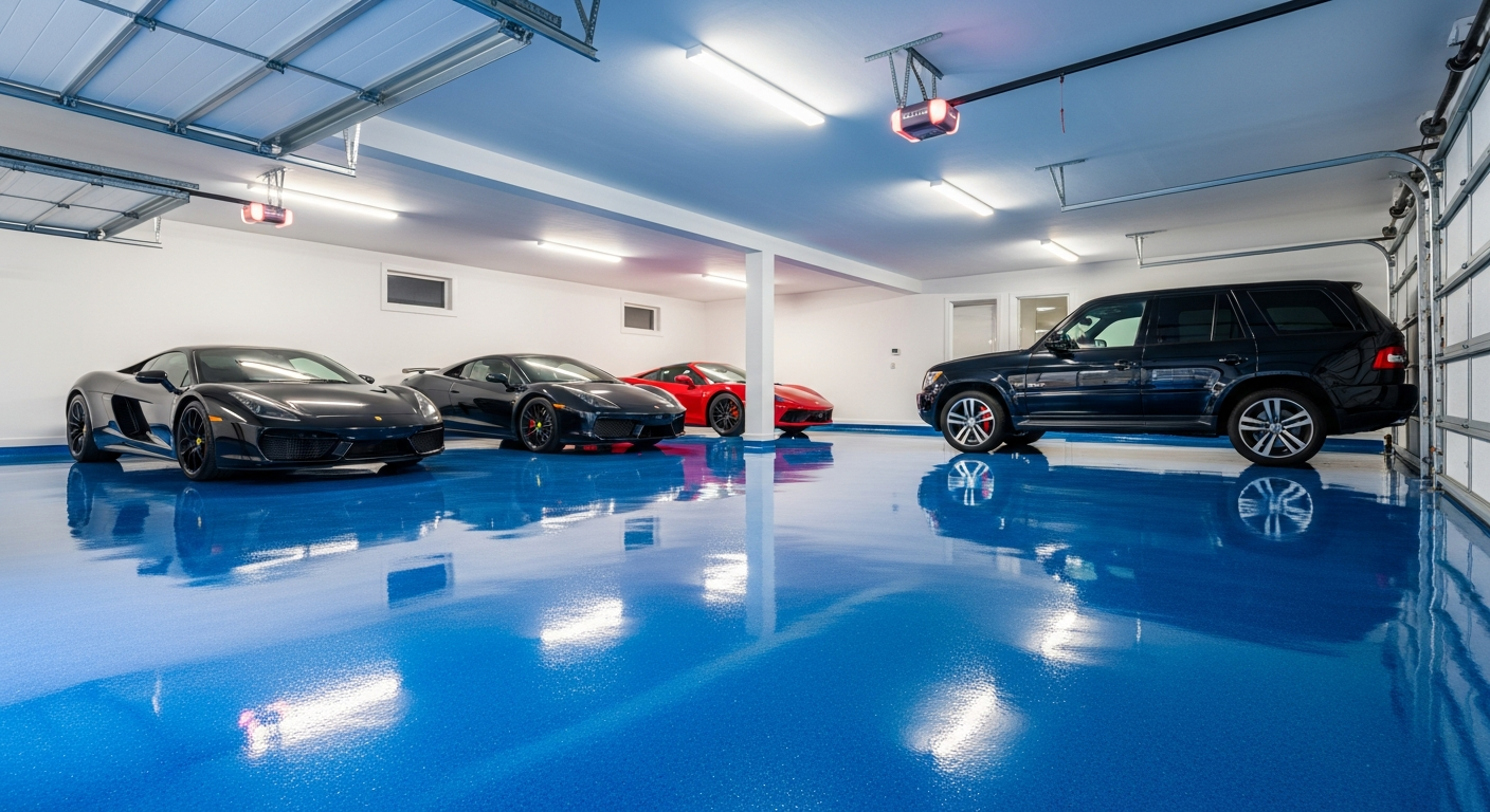 Premium Epoxy Garage Floor