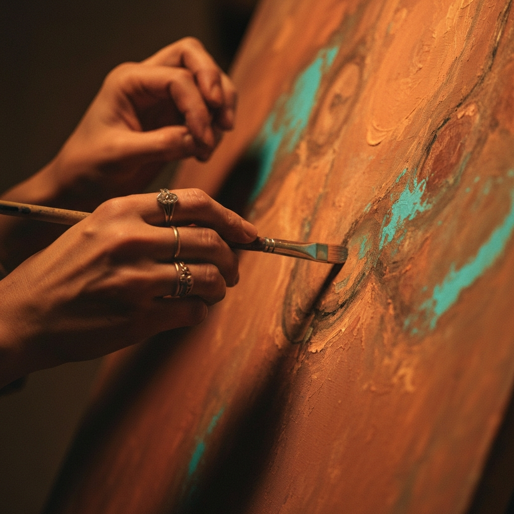 Abstract art therapy