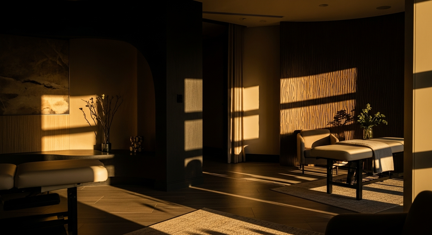Peaceful sanctuary space
