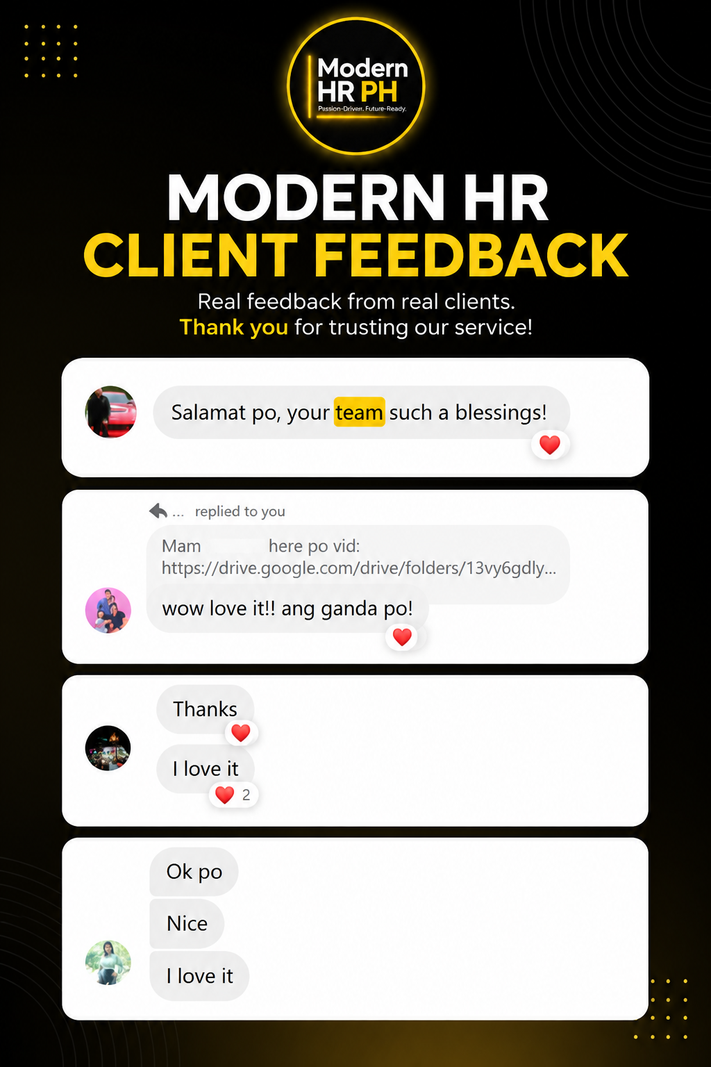 Client Testimonials