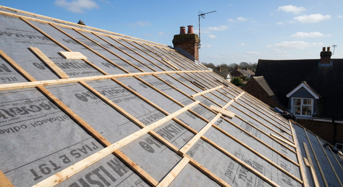 New Roof Installation overview