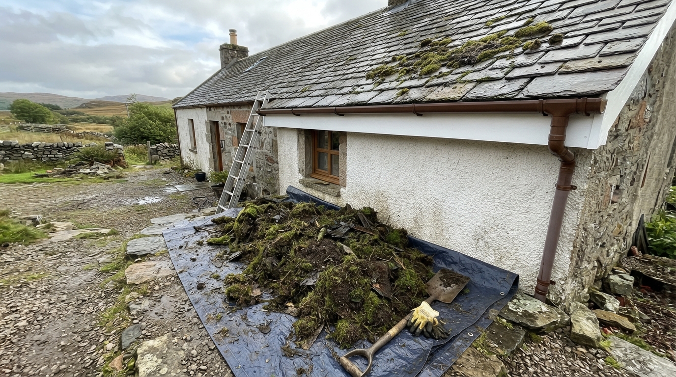 Roof Cleaning & Moss Removal completed project 3 in Edinburgh by Alpha Roofing & Building