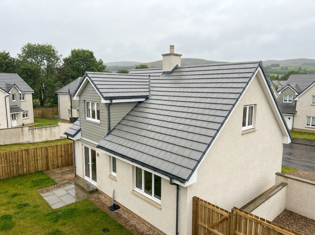 New Roof Installation completed project 5 in Edinburgh by Alpha Roofing & Building