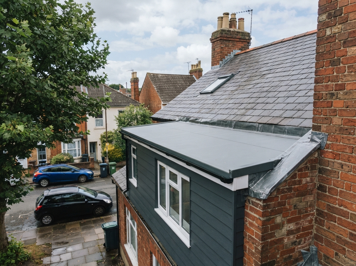 Flat Roofing completed project 5 in Edinburgh by Alpha Roofing & Building