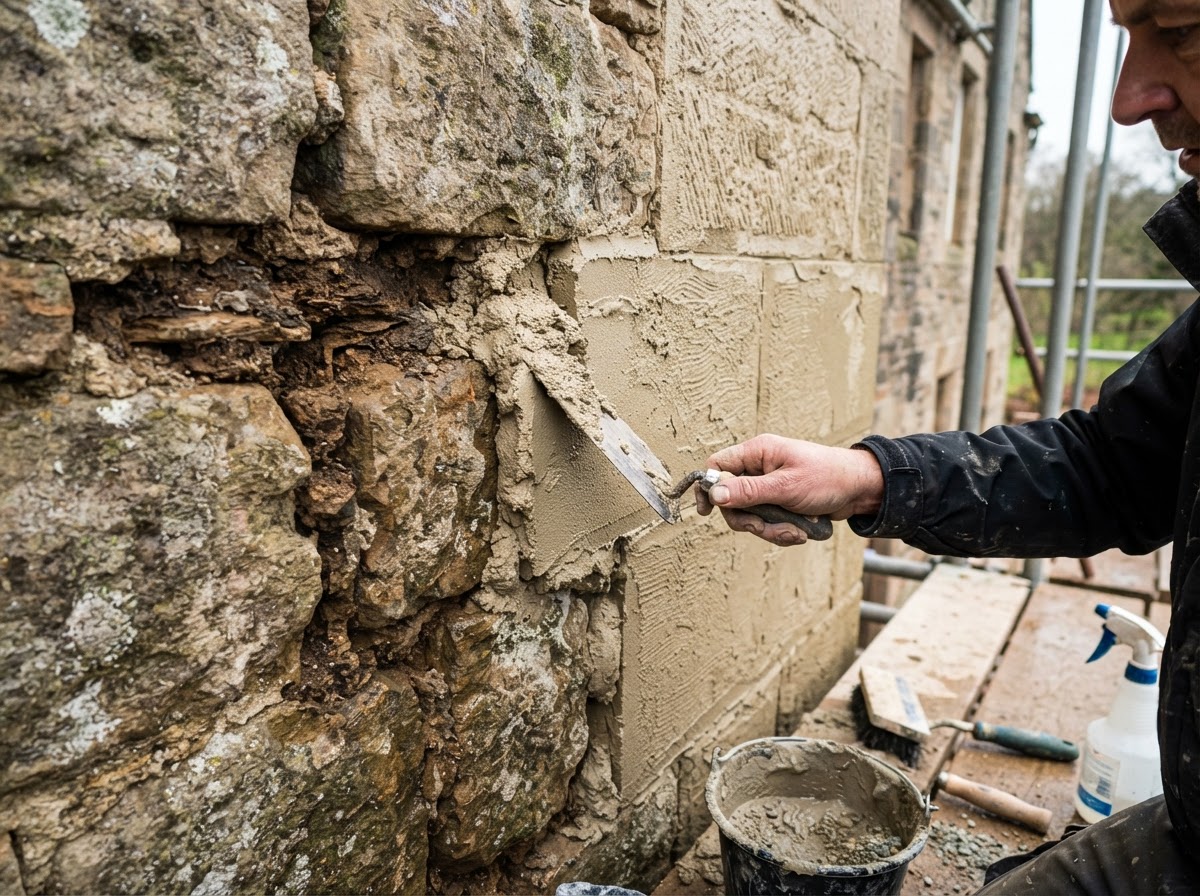 Repointing & Stonework benefits